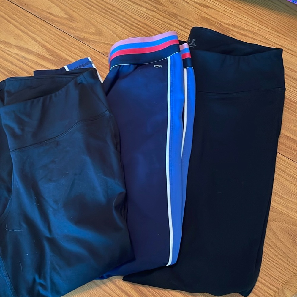 GAP Fit leggings - 3 pairs